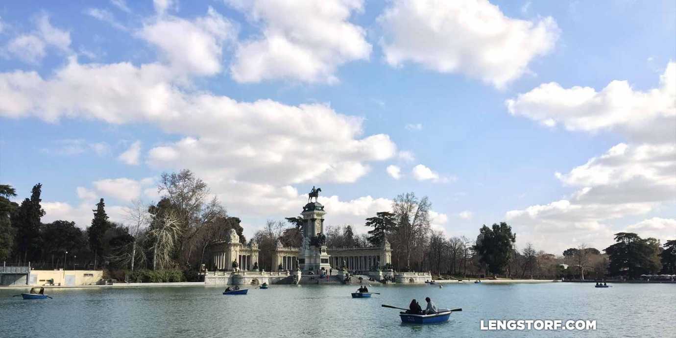 Buen Retiro Park, Madrid, Spain.