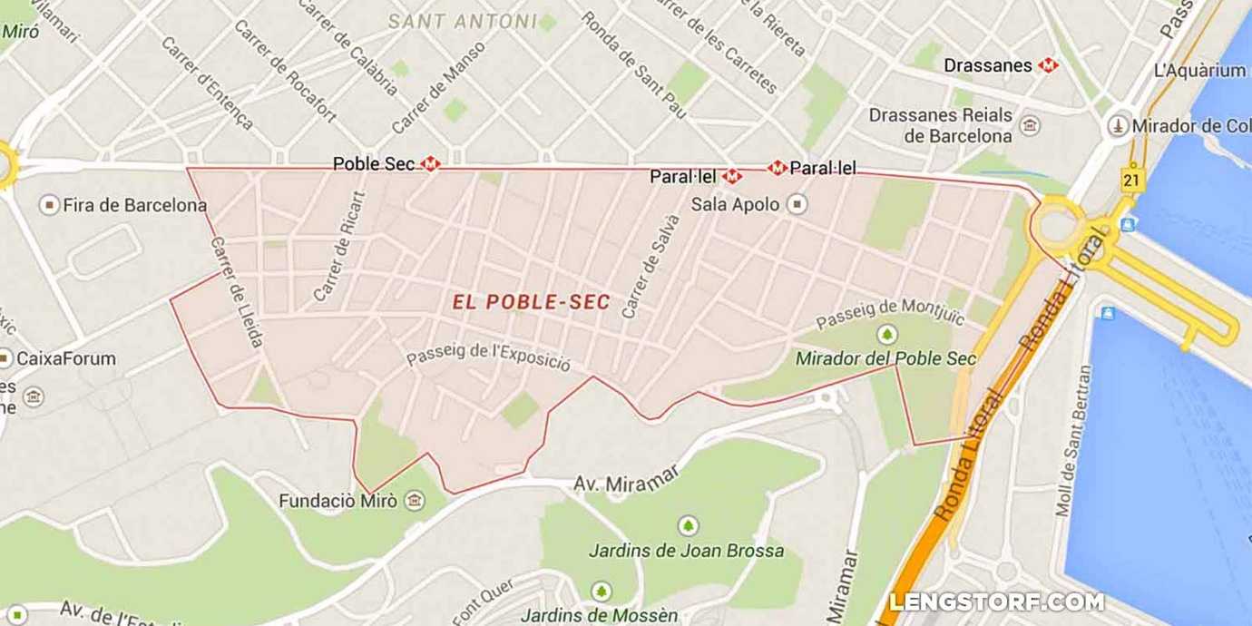 The best way to discover a new city — Poble Sec, Barcelona, Spain.