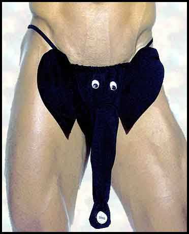 Elephant G-string.